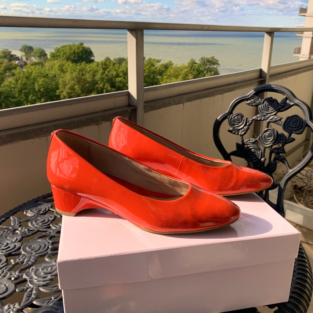 Women’s patent leather shoes